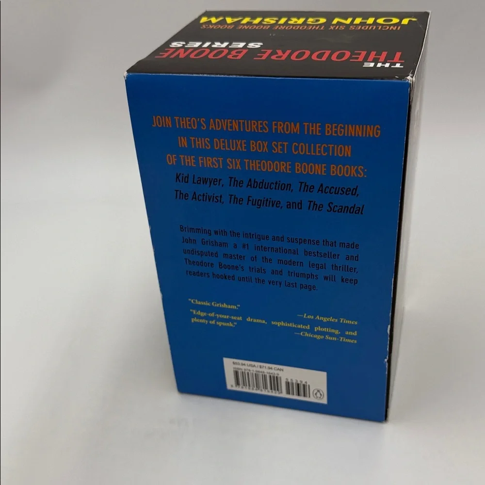 John Grisham The Theodore Boone Series Book Set